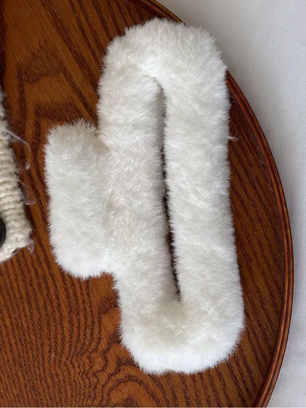 Large Fuzzy Plush Hair Clip - Choose 1 - Picture 5 of 8